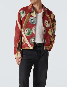 Amiri Billiards Tapestry Blouson - Amiri - FashionsVida
