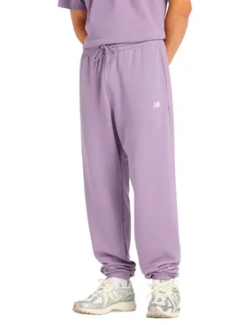 Joggers Sport Essentials French Terry Purple M - New Balance - FashionsVida