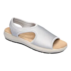 Stretch-Sandalen 39 silber