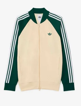 Jacket Fz Superstar beige/vert m - ADIDAS ORIGINALS - FashionsVida