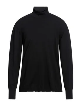 Rollkragenpullover Herren Schwarz XL,XXL Herren - Paolo Pecora - FashionsVida