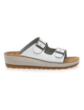 Ciabatte Bianche Con Fasce Regolabili 42642 40 - Fly Flot - FashionsVida