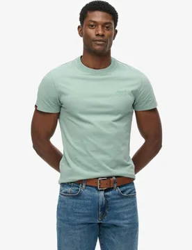 Superdry Herren Essential Logo T-shirt Blue - Größe: S - 29.99 - FashionsVida