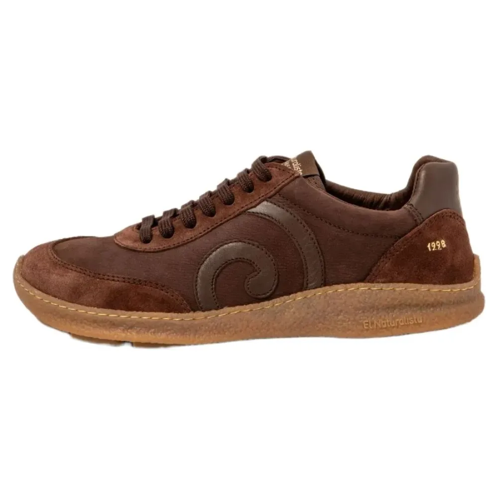 Sneaker N535 Oroel Barefoot Multi Leather Brown EU 40 - El naturalista - FashionsVida