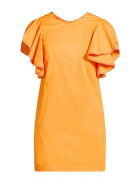 Minivestido Mujer Naranja 34,36,40 Mujer