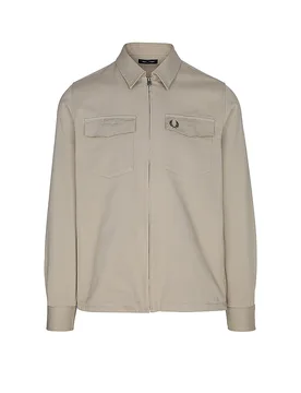Fred Perry Sobrecamisa beige M - Fred perry - FashionsVida
