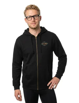 Sweat à Capuche Double Diamond Black S