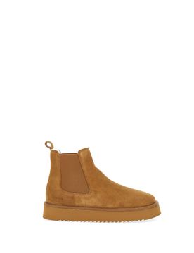 Stivaletti pelle scamosciata BEIGE 41