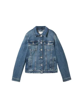 S authentic denim jacket female - S - FashionsVida