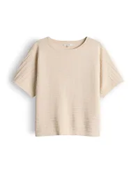 OPUS T-Shirt PARZI creme 42 damen