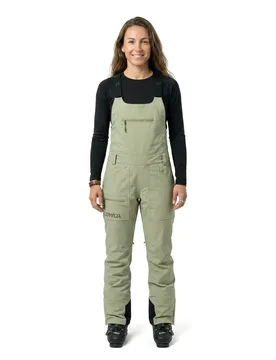 Pantalon Talyah 2l Cargo Bib Macha / Black XS - Armada - FashionsVida