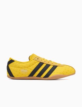 Women's Lace-Up Sneakers with Textile & Leather Upper