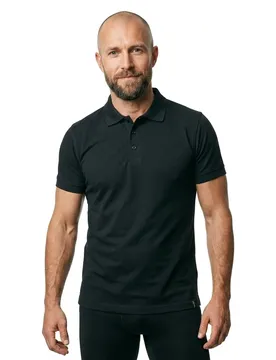 Polo à Manches Courtes Crossover 17083 Black 3XL