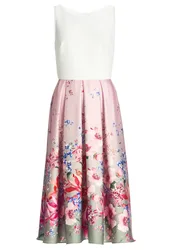 Cocktailkleid mit Bordüren-Print female