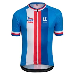 Maglia A Maniche Corte Czech Team Blue