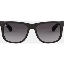 Gafas de sol RB4165 JUSTIN de hombre cuadrada en inyectado con lente degradada