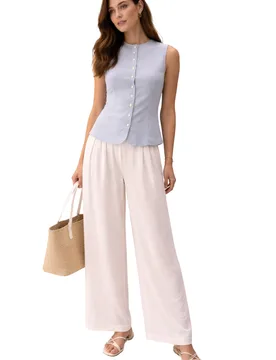 GILET Donna ELEH CON BOTTONI - ELEH - FashionsVida