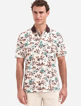 Polo Short Sleeve Printed male - L - FashionsVida