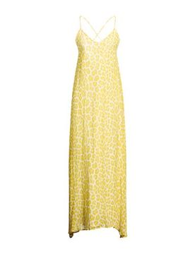 Vestido largo Mujer Amarillo M,XS Mujer