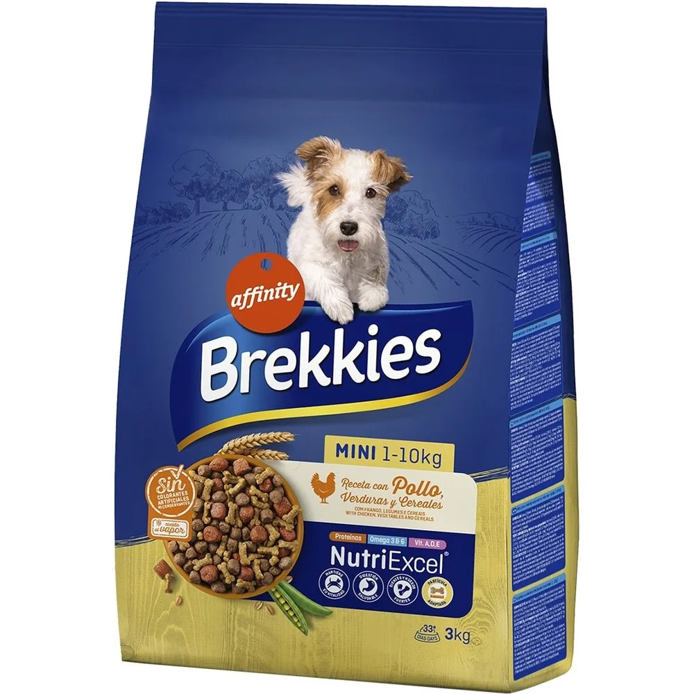 Pienso para perros mini adultos - Brekkies - FashionsVida