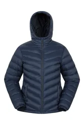 Women's Seasons Padded Winter Jacket Water Resistant in Navy Size: 22 - Navy - Size: 22