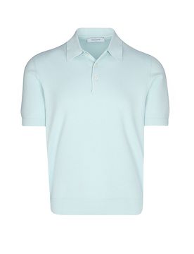 Gran Sasso Poloshirt turquesa 52