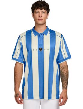 Golf Polo Fairway Fresh Loose, weiss/blau s