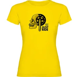 Maglietta A Maniche Corte Just Ride Yellow