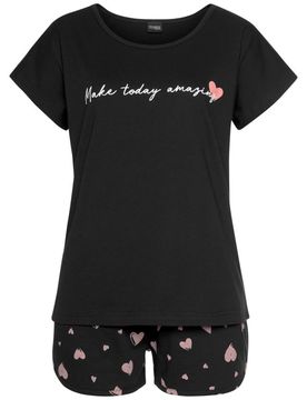 VIVANCE Pijama 'Dreams' negro