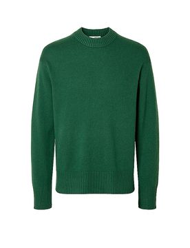 Pullover SLHCALLE dunkelgrün S herren