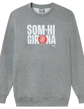Sweat-shirt Som-hi Girona Medium Gray Heather S - Puma - FashionsVida