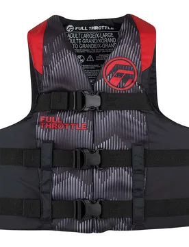 Nylon Life Jacket Red S-M unisex - Full Throttle - FashionsVida
