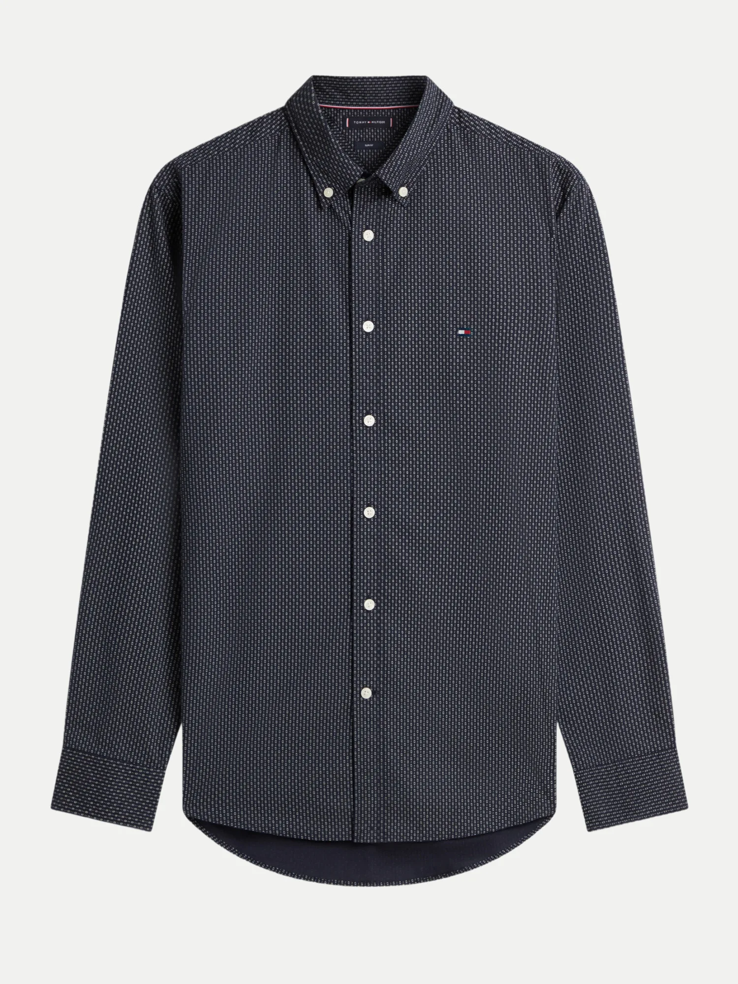 Businesshemd Shirt Solid Blau L - Tommy hilfiger - FashionsVida