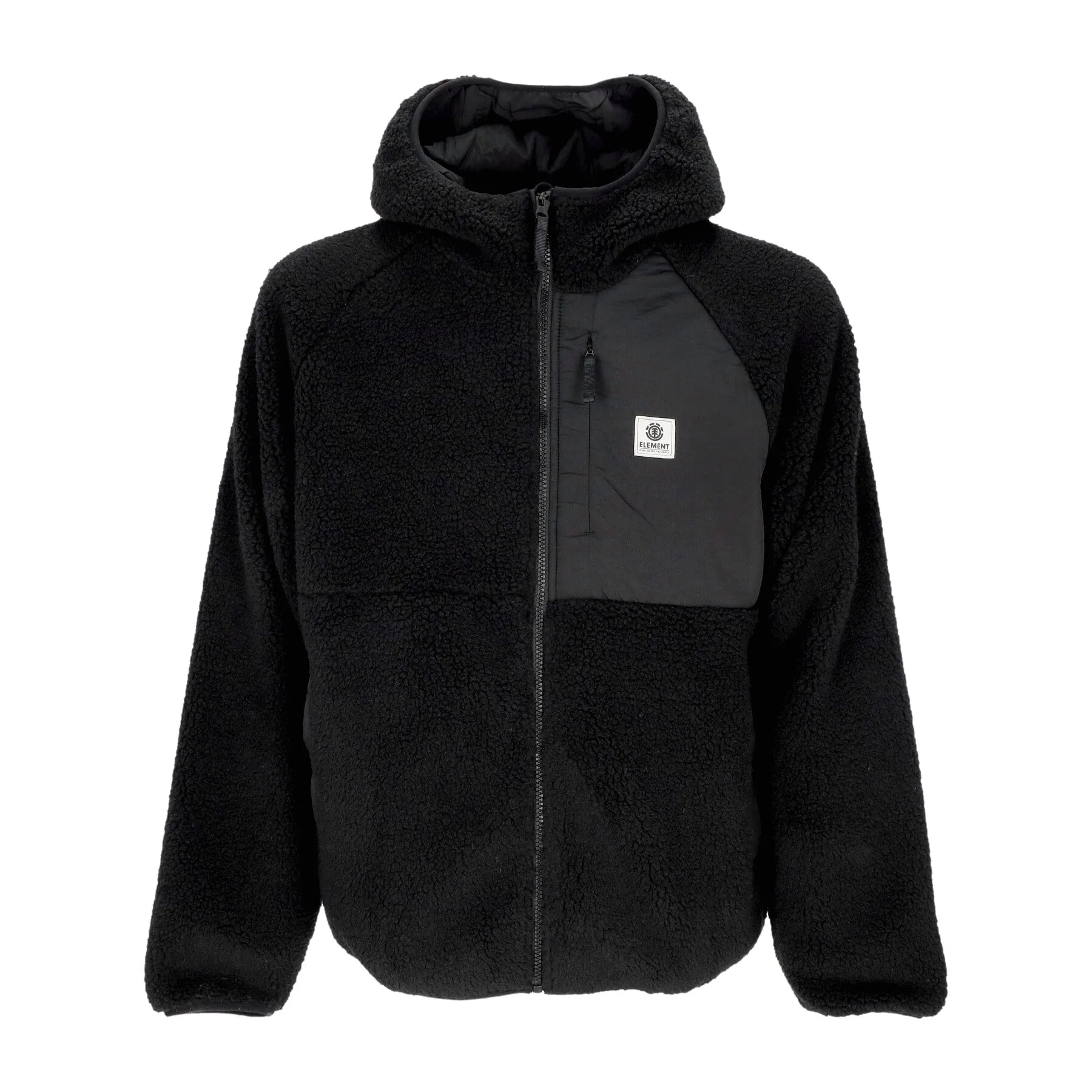 Orsetto Uomo Wolfe Sherpa Jacket Flint Black - Element - FashionsVida