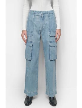 Para mujer. DJ4M4048 Jeans Cargo Alt (26), Casual, Algodón, Denim