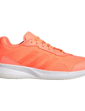 Avaflash All Court Shoes Beam Orange / Beam Orange / Ftwr White UK 4 - Adidas - FashionsVida