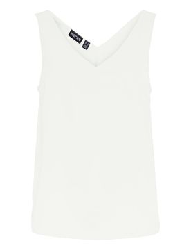 PIECES Top 'Franan' offwhite