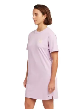 Robe Courte à Manches Courtes Wotw Pale Lavender XS