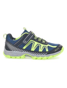 Sneakers Outdoor Blu e Lime AU24G105 36