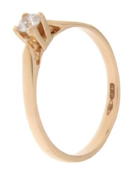 Anello Donna Oro Rosa GL101162