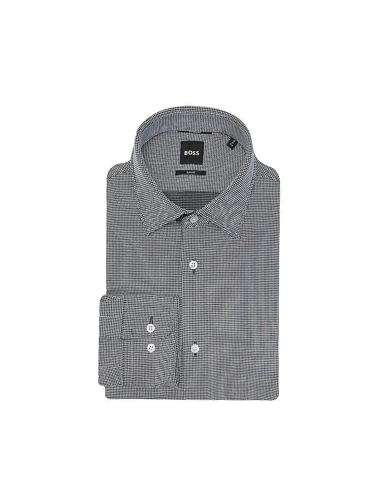 Chemise Slim Fit bleu marine 41 - BOSS - FashionsVida