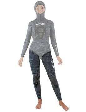 Pantaloni Da Pesca Subacquea Da Donna Snake Camo Lady 5 Mm
