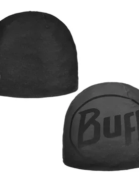 EcoStretch Reversible Beanie Hat by - black - Female - Size: One Size - Buff - FashionsVida