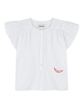 Zadig&Voltaire Camicia Con Ricamo