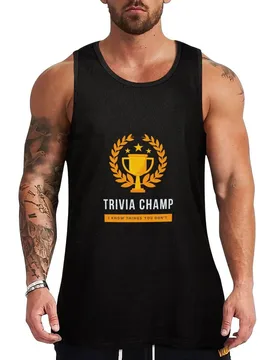 Trivia Champ I Know Things You Don't Funny Gift Tank Top Solid Color Basic Tank Top Regular Fit Casual Wear - Aliexpress - FashionsVida
