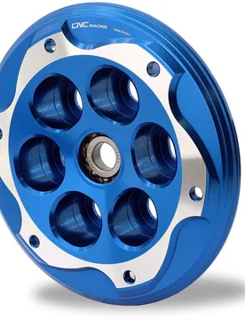 Piattello spingidisco BMW - Bicolor SP800 Blu Arg taglia un - CNC Racing - FashionsVida