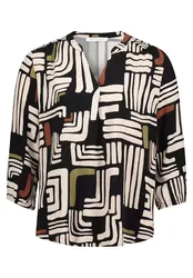 Bluse Kurz 3/4 Arm female