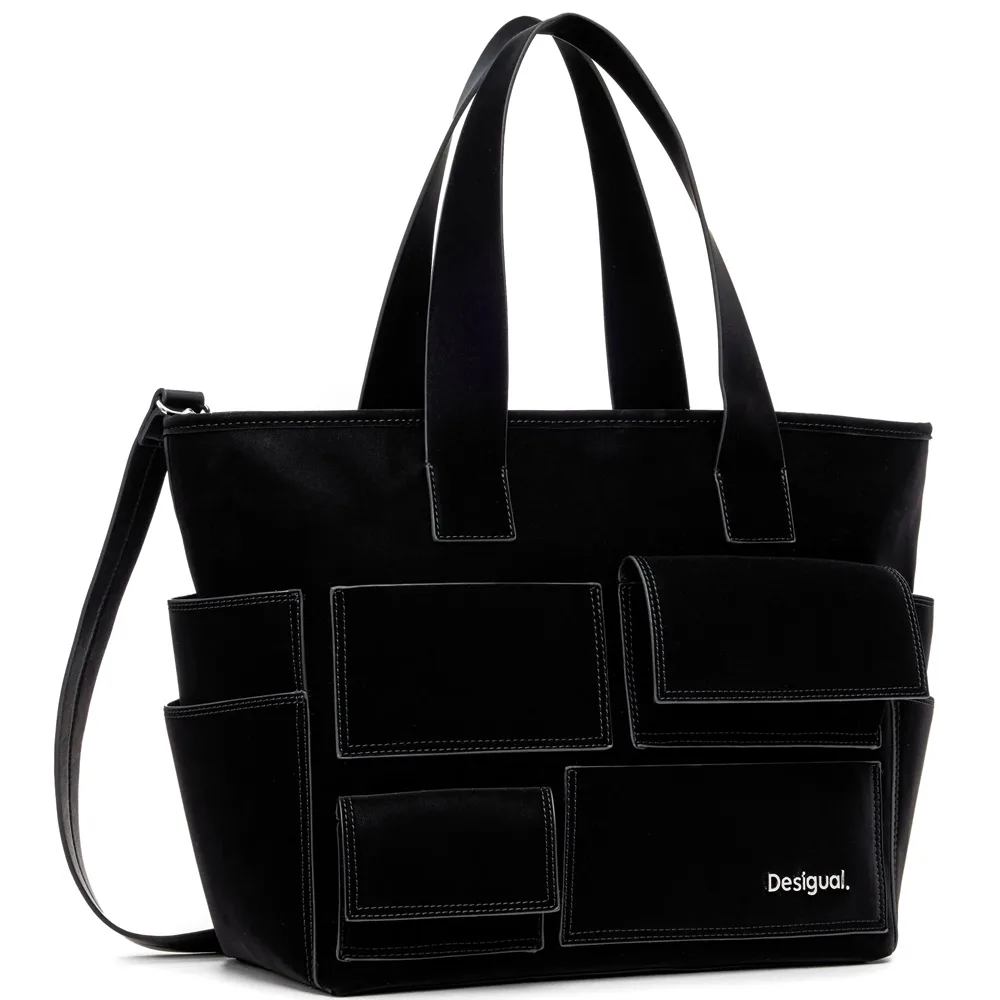 Pocket Shopping 24WAXPA6 2000 Nero - Desigual - FashionsVida