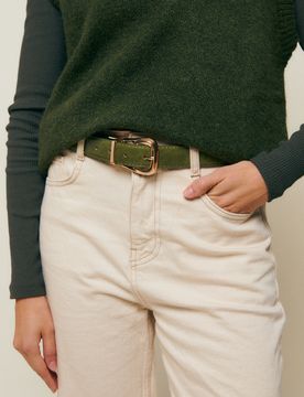 Mireia reversible belt with square buckle / / 90