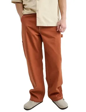 Jean 30000394 Contrast Seam Bright Red 40 Homme